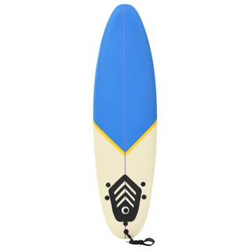 Surfboard 170 cm Blue and Cream - Perfect for Beginners