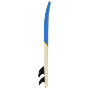 Surfboard 170 cm Blue and Cream - Perfect for Beginners