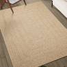 Rug ZIZUR 80x250 cm - Jute Look Indoor & Outdoor