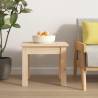 Elegant Solid Wood Pine Coffee Table - 35x35x30 cm