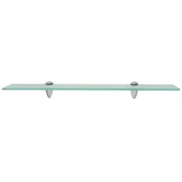 Stylish Floating Glass Shelf 60x10 cm | HipoMarket UK