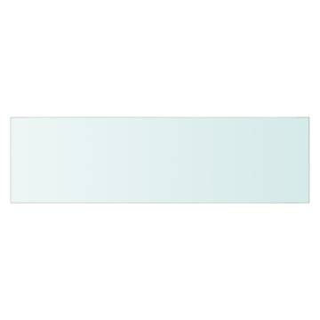 Clear Glass Shelves (2pcs) - 70x20 cm for Modern Displays