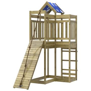 Outdoor Playset Impregnated Wood Pine - Fun for Kids