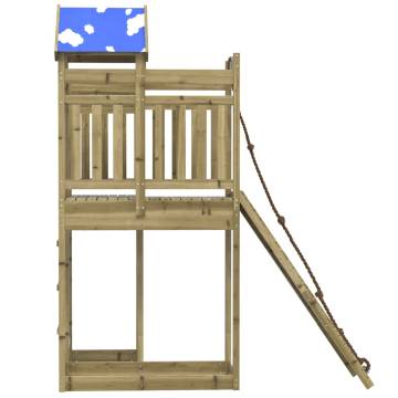 Outdoor Playset Impregnated Wood Pine - Fun for Kids