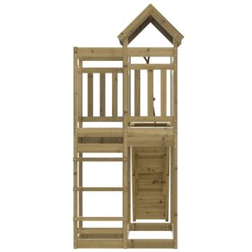 Outdoor Playset Impregnated Wood Pine - Fun for Kids