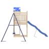 Outdoor Playset Solid Wood Pine - Backyard Fun for Kids