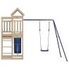 Outdoor Playset Solid Wood Pine - Backyard Fun for Kids