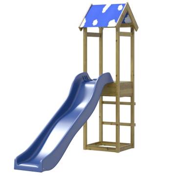 Outdoor Playset - Impregnated Wood Pine for Endless Fun