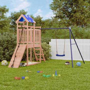 Kids' Outdoor Playset | Solid Douglas Wood Playground