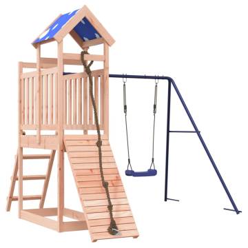 Kids' Outdoor Playset | Solid Douglas Wood Playground