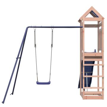 Outdoor Playset Solid Wood Douglas - Safe and Fun Backyard Play