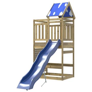 Durable Outdoor Playset – Impregnated Pine Wood for Kids