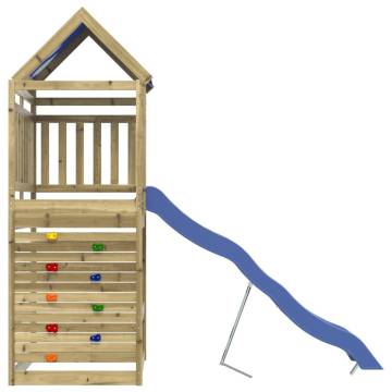 Durable Outdoor Playset – Impregnated Pine Wood for Kids