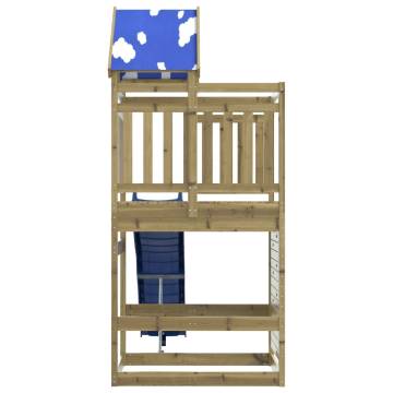 Durable Outdoor Playset – Impregnated Pine Wood for Kids