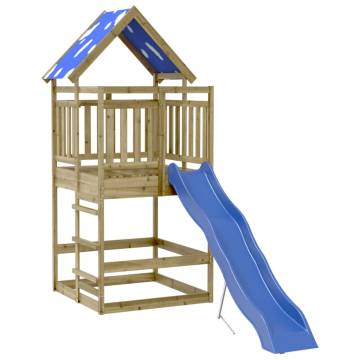 Outdoor Playset for Kids - Durable Pinewood Playground | HipoMarket