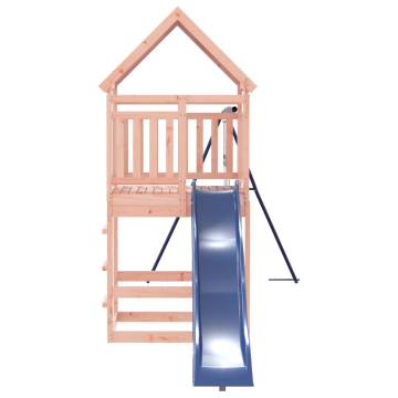 Outdoor Playset Solid Wood Douglas | Hipomarket