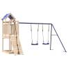 Outdoor Playset Solid Wood Pine | Durable & Fun for Kids