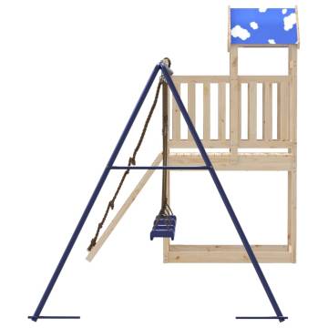 Outdoor Playset Solid Wood Pine | Durable & Fun for Kids