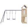 Outdoor Playset Solid Wood Pine | Durable & Fun for Kids