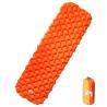 Inflating Camping Mattress 1-Person Orange 190x58x6 cm Colour orange Quantity in Package 1 