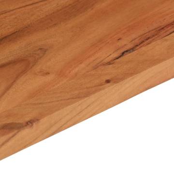 Table Top 80x20 cm Rectangular Solid Acacia Wood - HipoMarket