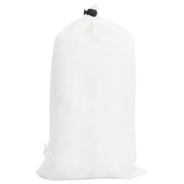 Camouflage Net with Storage Bag - 708x423 cm White