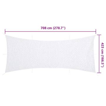 Camouflage Net with Storage Bag - 708x423 cm White