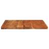 Rectangular Solid Wood Acacia Table Top - 90x80 cm