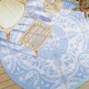 Outdoor Carpet Baby Blue Ø200 cm PP Colour baby blue Size Ø 200 cm Quantity in Package 1 