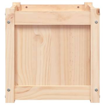 Garden Planter 40x40x40 cm Solid Wood Pine - DIY Essential