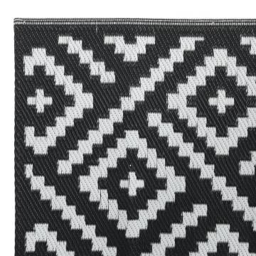 Outdoor Carpet White and Black 80x250 cm - Stylish & Durable