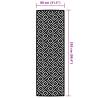 Outdoor Carpet White and Black 80x250 cm - Stylish & Durable