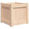 Garden Planter 40x40x40 cm Solid Wood Pine - DIY Essential