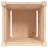 Garden Planter 40x40x40 cm Solid Wood Pine - DIY Essential