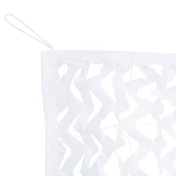 Camouflage Net with Storage Bag - 833x297 cm White | HiPoMarket