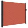 Retractable Side Awning Terracotta 160x500 cm | Hipomarket