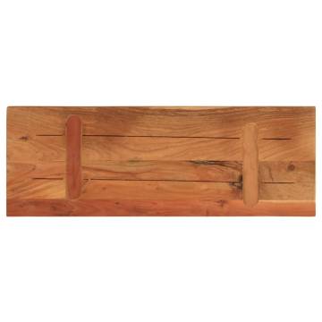 Table Top 80x30cm Rectangular Solid Wood Acacia - Hipo Market