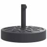 25 kg Round Parasol Base for Ø38/48 mm Poles | Hipomarket