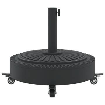 Parasol Base with Wheels - 27 kg for Ø38/48 mm Poles