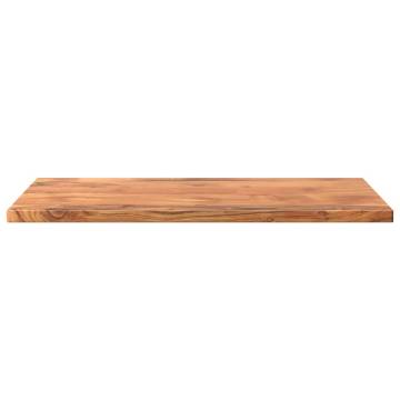 Rectangular Solid Wood Acacia Table Top - 80x60 cm