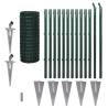 Euro Fence Steel 25x1.0m Green - Durable Garden Protection