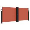 Retractable Side Awning Terracotta 100x600 cm - Hipomarket