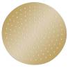 Gold Stainless Steel Rain Shower Head - 30 cm Round