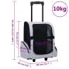 Foldable Multipurpose Pet Trolley - Lightweight & Versatile