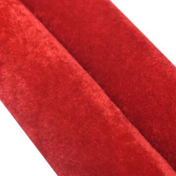 Red & Gold Velvet Stanchion Rope | Elegant Crowd Control