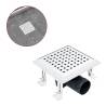 Shower Drain 15x15 cm Stainless Steel Size 15 x 15 cm Model dots 