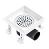 Stainless Steel Shower Drain 15x15 cm - Modern Bathroom Solution