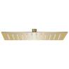 Gold Stainless Steel Rain Shower Head - 30x20 cm | HipoMarket