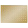 Gold Stainless Steel Rain Shower Head - 30x20 cm | HipoMarket