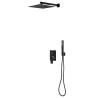 Shower System Stainless Steel 201 Black Colour black 